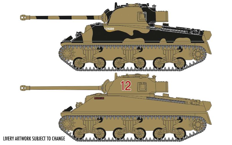 Airfix Kit Model - Sherman Firefly 1:72