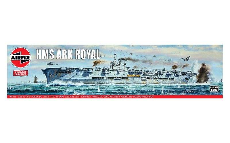 Airfix Kit Model - HMS Ark Royal 1:600