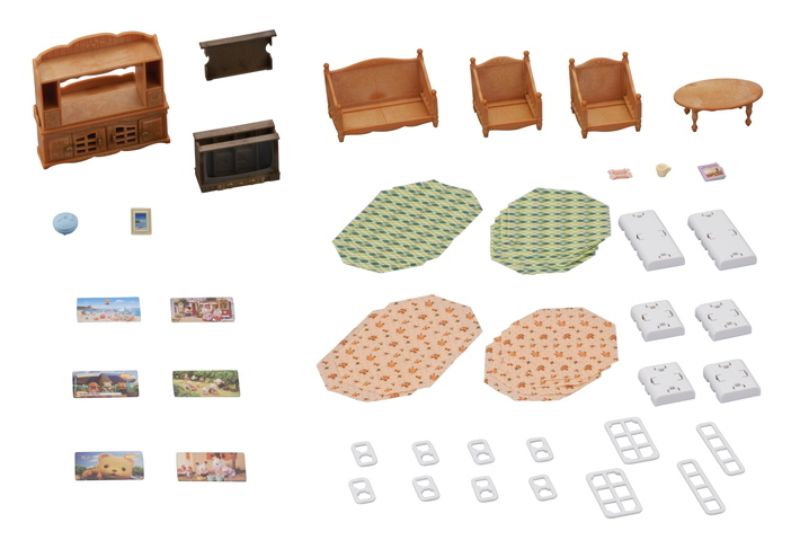 Comfy Living Room Set - Sylvanian Families