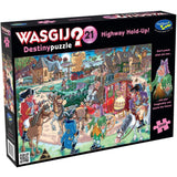 Jigsaw Puzzle - WASGIJ DESTINY 21  HIGHWAY HOLDUP (1000pcs)
