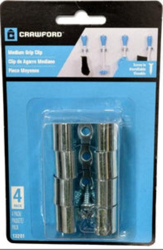 Grip Clip Holders 6mm-28mm 4pce #13201 Crawford