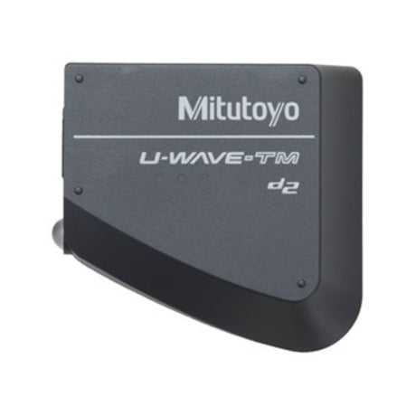 Mitutoyo U Wave/TM Fit Transmitter Buzzer Type for micrometers, compact, cableless design for efficient data transmission.