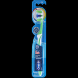 Oral-B Complete 5 Way Clean Manual Toothbrush with 5 cleaning zones for deep plaque removal and gum stimulation.