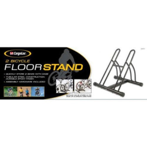 Bicycle Floor Stand - Holds 2 Bikes #32517 Cargoloc