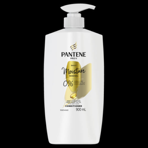 Luxurious 900ml Pantene Pro-V conditioner for deep hydration and revitalization of dry hair, promoting softness and shine.