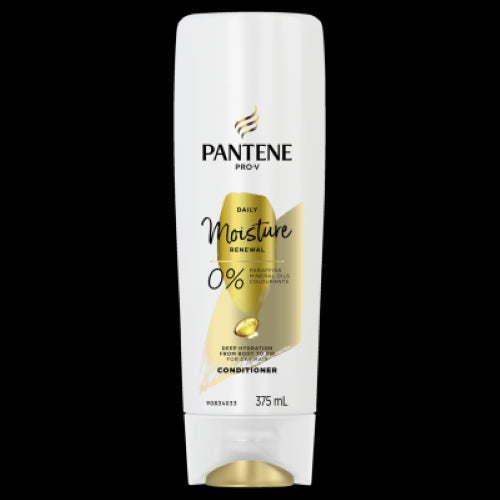 Pantene Pro-V Daily Moisture Renewal Conditioner 375ml for deep hydration, restoring moisture balance in dry hair.