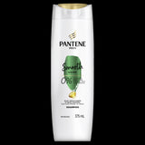 Pantene Smooth & Sleek Shampoo 375ml, designed for frizz control and silky smooth hair, perfect for everyday use.