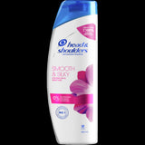 Head & Shoulders Anti Dandruff Smooth & Silky Shampoo 400ml for dandruff-free, hydrated, and silky smooth hair.