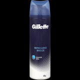 Gillette Refreshing Breeze Shave Gel 195g, hydrating formula for a smooth, comforting shave with refreshing scent and rich lather.