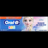 Oral-B Kids Mild Mint Toothpaste for ages 6+, 92g, promotes fun brushing with fluoride for cavity protection.