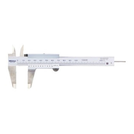 Mitutoyo Vernier Caliper 100mm x 0.05mm, precision tool for accurate measurements in engineering and DIY projects.