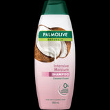 Palmolive Naturals Coconut Cream Shampoo 350ml, enriched with natural coconut extract, deeply moisturizes dry, coarse hair.