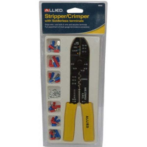 Crimping Tool Kit With 50-Pce Terminals #90543 Allied