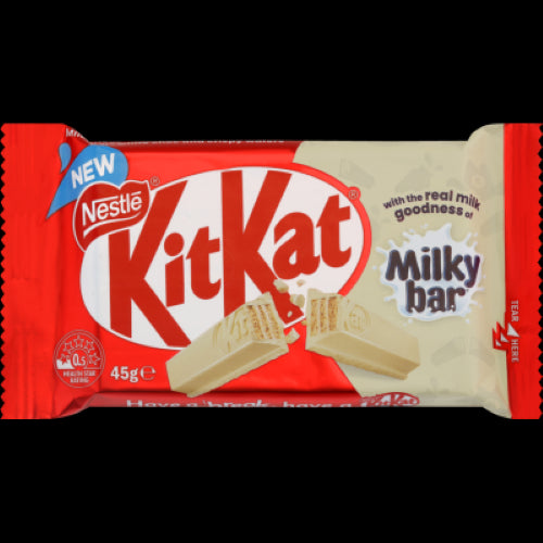 Nestle Kit Kat Milkybar White Chocolate Bar 48g x 1