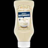 Heinz Seriously Good Whole Egg Mayonnaise 500ml, creamy condiment made with free-range eggs for versatile, rich flavor.