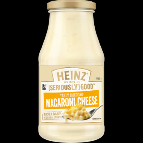 Heinz Seriously Good Tasty Cheddar Macaroni Cheese Pasta Bake 485g