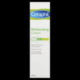 Cetaphil Moisturising Cream 100g in a jar, designed for intensive hydration and soothing dry, sensitive skin.