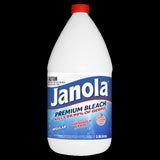 Janola Regular Premium Bleach 2.5L, a hospital-grade disinfectant that kills 99.99% of germs and brightens whites.