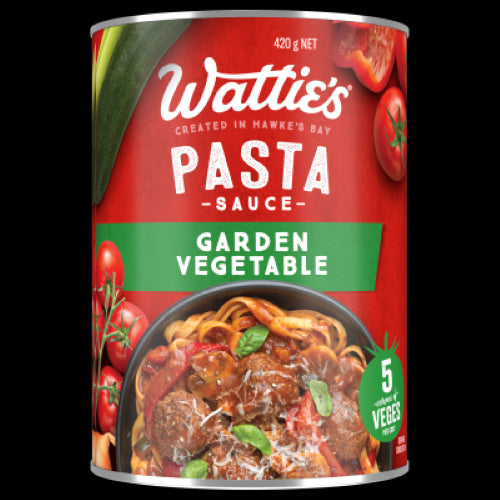 Wattie's Garden Vegetable Pasta Sauce 420g