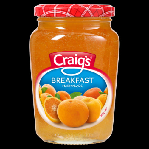 Craig's Breakfast Marmalade 375g