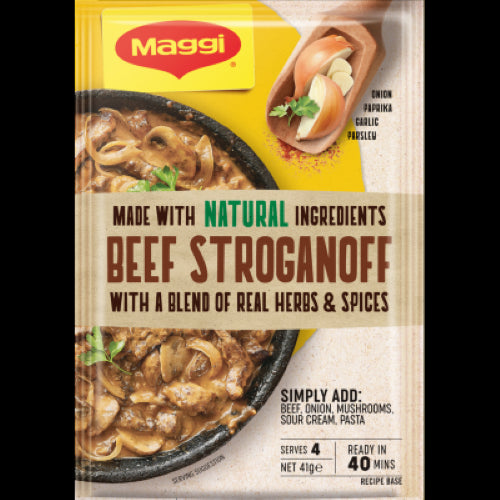 Maggi Beef Stroganoff Recipe Base Sachet 41g