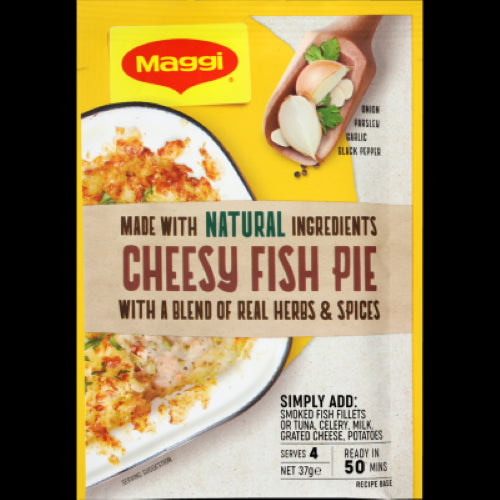 Maggi Cheesy Fish Pie Recipe Base Sachet 37g