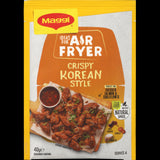 Maggi Culinary Air Fryer Crispy Korean Style 40g seasoning for quick, flavorful air fried meals with natural herbs and spices.