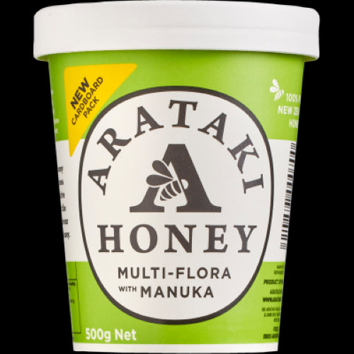 Arataki Multi-Flora With Manuka Honey 500g