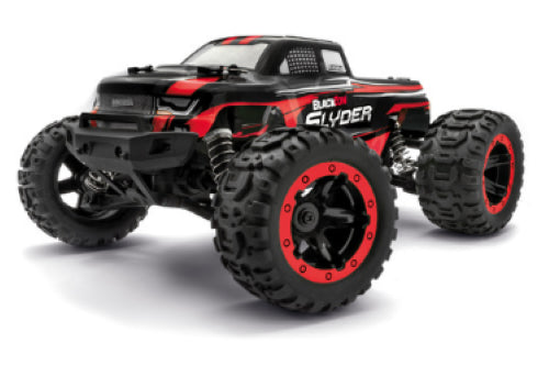 Radio Control - - 1/16 Slyder 4WDMT Red w/b&c