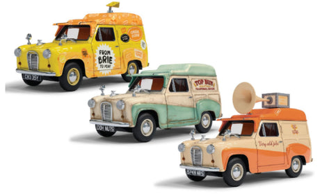 Diecast car from the FTB: W&G Austin Collection, featuring intricate designs and vintage charm, perfect for collectors.