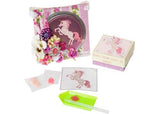 Colorful CrystalArt Fairytale Unicorn motif kit, 9x9cm, includes crystals, tools, and inspires creativity for crafters.