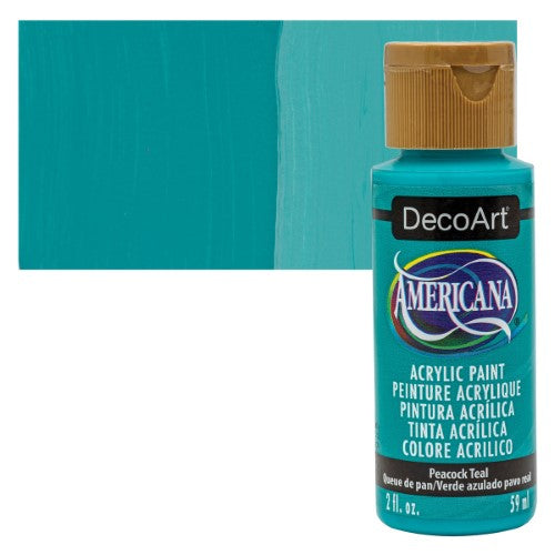 Decoart Americana Acrylic  - 2oz PEACOCK TEAL