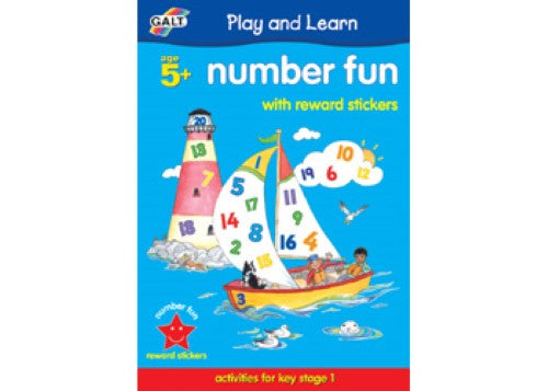 Galt - Number Fun Sticker Reward Book
