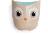 Halilit Musical Nature Friends set featuring an Owl, Frog, and Monkey, designed for toddlers to explore music and rhythm.