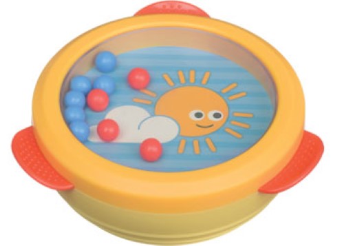 Colorful hemispherical toy set for tummy time, promoting sensory development and motor skills in infants.