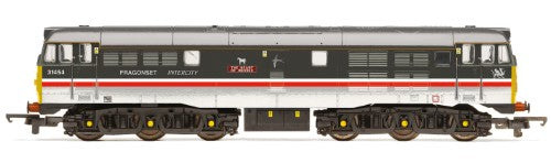 Hornby Trains Intercity CL.31 model, showcasing detailed design and authentic British Rail Class 31 features.