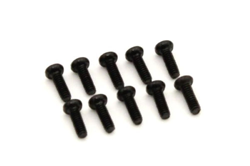 Kyosho BH Screws (M2.0x6) pack of 10, durable and reliable for RC vehicle maintenance and upgrades.