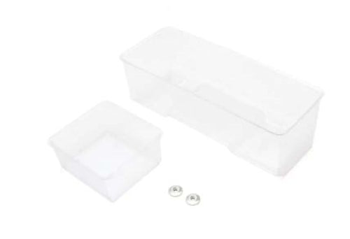 Kyosho 1/8 Wing Set in 1.0mm polycarbonate, enhancing RC vehicle aerodynamics and stability for optimal performance.