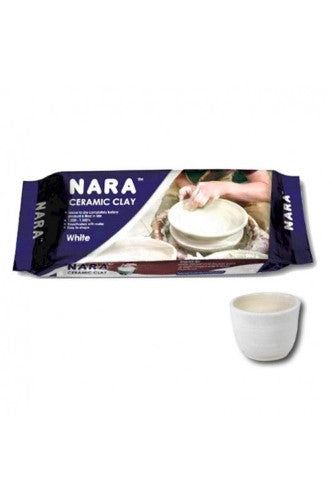 Nara Ceramic Clay 500g -  White