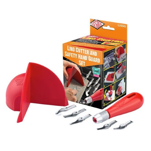 Essdee Lino Cutter & Hand Guard Set