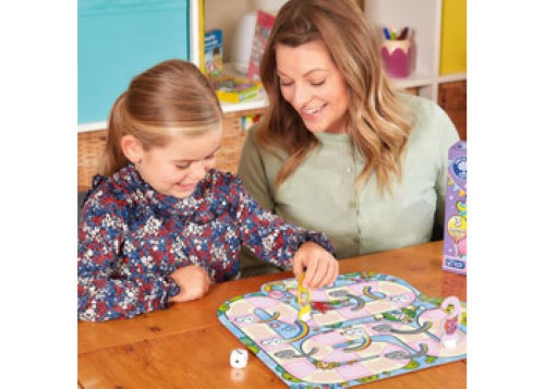 Colorful box of the Orchard Game - Unicorn Fun featuring three enchanting unicorn-themed games for kids aged 4+.