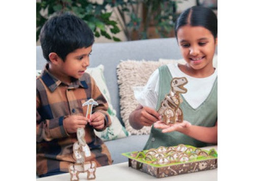 Engaging dinosaur excavation game for kids, promoting fun, learning, and teamwork while discovering dinosaur bones.