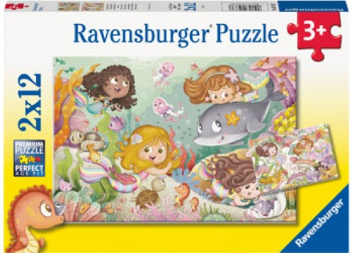 Ravensburger - Fairies and Mermaids 2x24pc