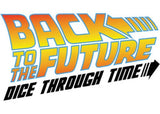 Ravensburger's Back to the Future board game, featuring DOC and Marty in a time-warping adventure, suitable for ages 10+.