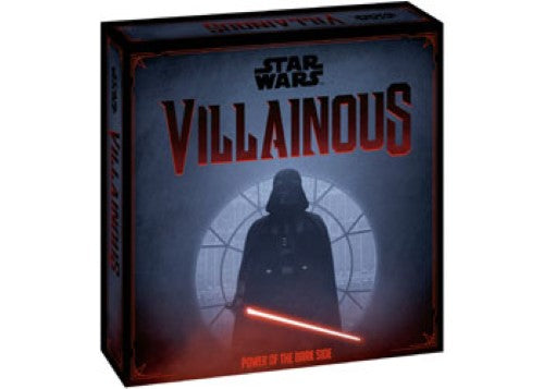 Star Wars Villainous board game with iconic villains, modular board, and beautifully illustrated components for 2-6 players.