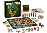 Cooperative board game featuring iconic horror monsters like Dracula and Frankenstein, designed for 1-5 players aged 10+.