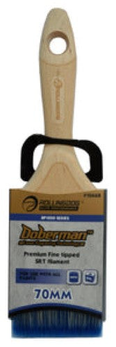 Premium 70mm paint roller brush for smooth, streak-free finishes on all surfaces; ergonomic design for comfortable use.
