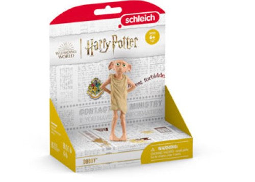Schleich Wizarding World Dobby figure, detailed collectible house-elf from Harry Potter, perfect for play and display.