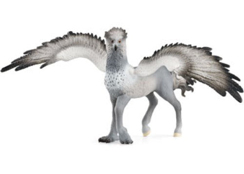 Detailed Schleich Buckbeak figurine, showcasing its lifelike feathers and pose, perfect for Harry Potter fans and collectors.