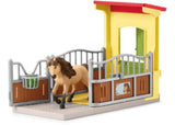Realistic figurine of an Iceland Pony Stallion from Schleich, perfect for imaginative play and learning about ponies.